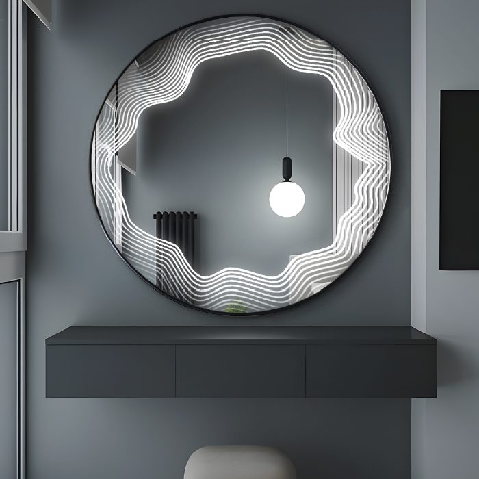 Handcrafted mirror