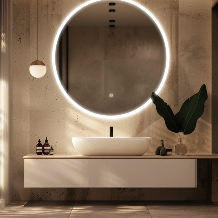 Touch sensor mirror