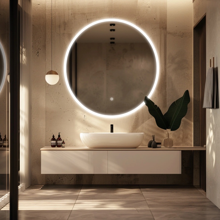 Luxury Mirrors & LED Mirror Designs in Kerala